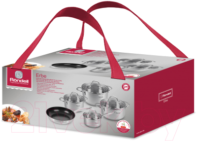 Набор кухонной посуды Rondell Erbe RDS-1290