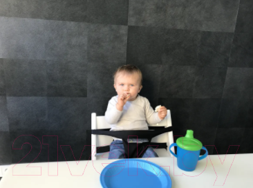 Стульчик для кормления Minimonkey Mini Chair / MKY_20000101 (черный)