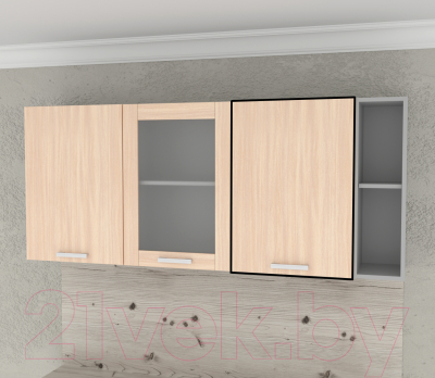 Шкаф навесной для кухни Интерлиния Компо ВШ50-720-1дв