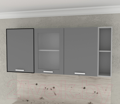 Шкаф навесной для кухни Интерлиния Компо ВШС50-720-1дв