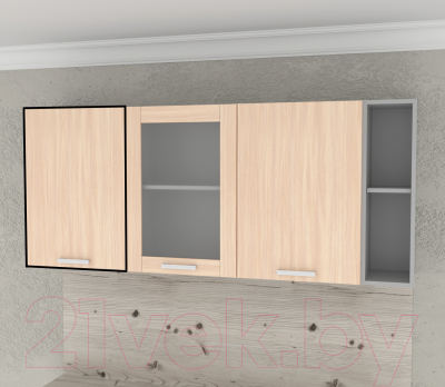 Шкаф навесной для кухни Интерлиния Компо ВШС50-720-1дв