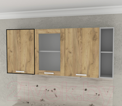 Шкаф навесной для кухни Интерлиния Компо ВШС50-720-1дв