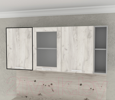 Шкаф навесной для кухни Интерлиния Компо ВШС50-720-1дв