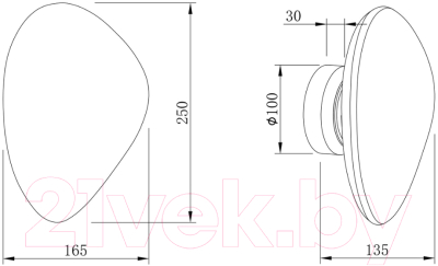 Бра Maytoni Roca MOD004WL-L5CE3K1