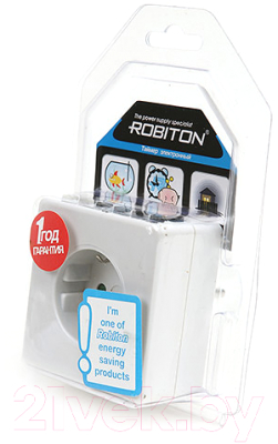 Розетка с таймером Robiton EL-01 BL1 / БЛ7794