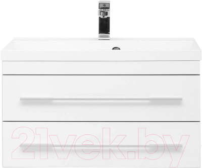 Тумба с умывальником Aquanet Верона 75 / 176669 + 281221