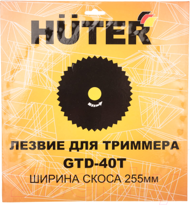 Нож для триммера Huter GTD-40T