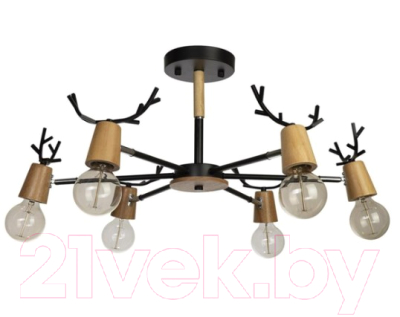 Люстра Loftit Sven 10024/6 Black - фото