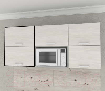 Шкаф навесной для кухни Интерлиния Компо ВШ50-720-2дг