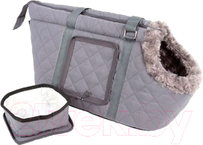 Сумка для животных Scruffs Wilton / 820112 (серый) - фото