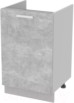 Шкаф под мойку Интерлиния Компо НШ50м-1дв - фото