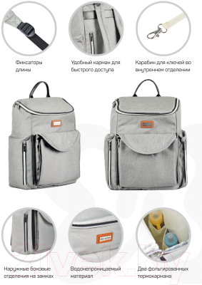 Рюкзак Farfello Текстильный / F8