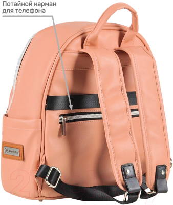 Рюкзак Farfello Текстильный / F9 (оранжевый)