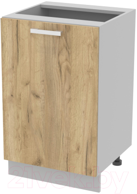 Шкаф-стол кухонный Интерлиния Компо НШ50р-1дв - фото