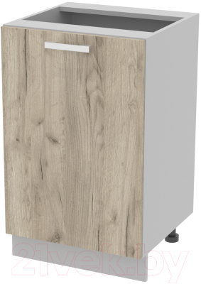 Шкаф-стол кухонный Интерлиния Компо НШ50р-1дв - фото