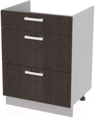 Шкаф-стол кухонный Интерлиния Компо НШ60ВП - фото