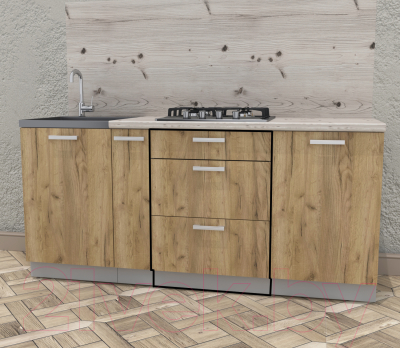 Шкаф-стол кухонный Интерлиния Компо НШ60ВП