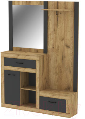 Секция в прихожую Интерлиния Loft LT-ШК2 - фото