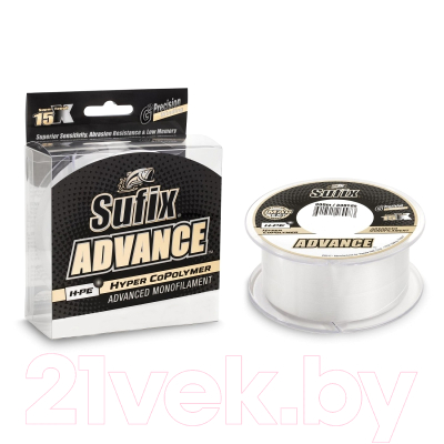 Леска монофильная Sufix Advance 0.28мм / SAV28C150