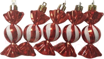 Набор елочных игрушек Волшебная страна Конфетки / 007457 - фото