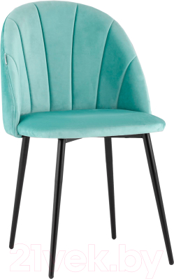 Стул Stool Group Логан / AV 413-B20-08 (велюр пыльно-голубой) - фото