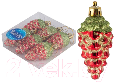 Набор елочных игрушек Волшебная страна Шишки / 007476