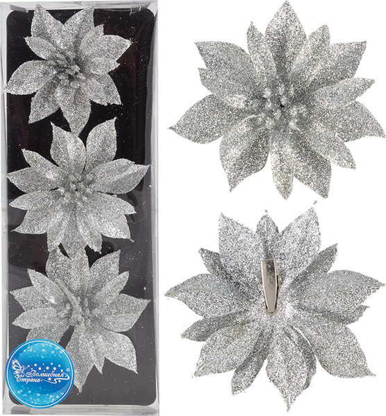 Набор елочных игрушек Волшебная страна Цветок / 007938