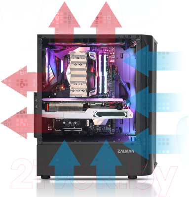 Корпус для компьютера Zalman N4