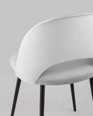Стул Stool Group Меган / AV 415-H09-08(P) (велюр светло-серый)