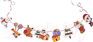 Гирлянда-подвеска Волшебная страна Новый год / 008067 - фото