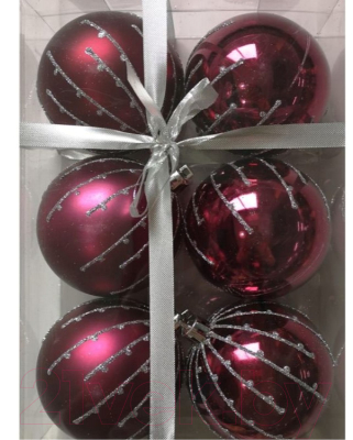 Набор шаров новогодних Волшебная страна Классика / 007493