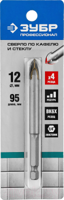 Сверло Зубр 29845-12-z01
