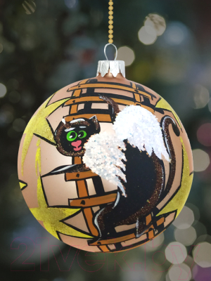 Шар новогодний Декарт 8Ш0034