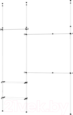 Стойка для одежды Sheffilton SHT-WR22 - фото