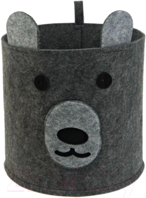 Корзина EVA Корзинка Funny Темный мишка / Я47181 - фото