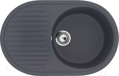 Мойка кухонная Ulgran U-107 (343 антрацит) - фото