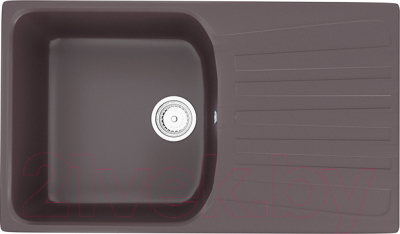 Мойка кухонная Ulgran U-203 (345 шоколад) - фото