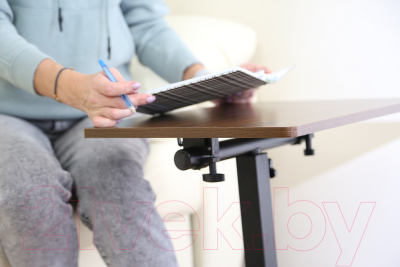 Приставной столик Bradex Ролет TD 0729 (темное дерево)