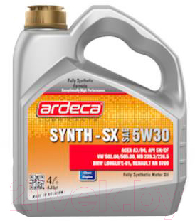 Моторное масло Ardeca Synth-SX 5W30 / ARD010039-004 - фото