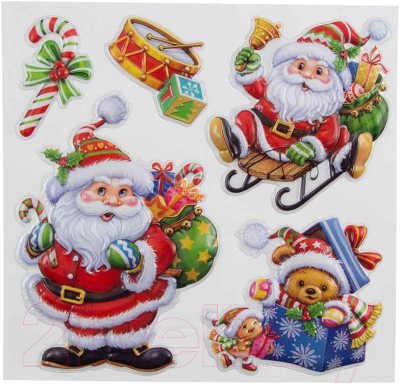 Набор наклеек на окно Волшебная страна PSX7801V / 003186