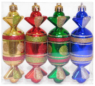 Набор елочных игрушек Волшебная страна PS12-4-1961 / 101711 - фото