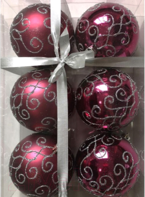 Набор шаров новогодних Волшебная страна Традиции / 007500 - фото