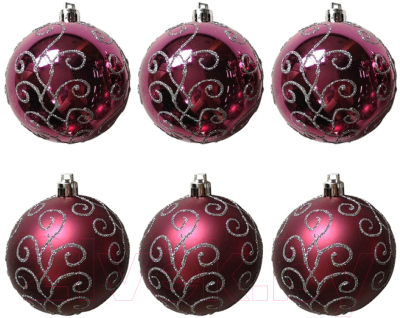 Набор шаров новогодних Волшебная страна Традиции / 007500