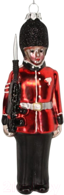 Елочная игрушка Gisela Graham Limited London Christmas Гвардеец / 03875 - фото