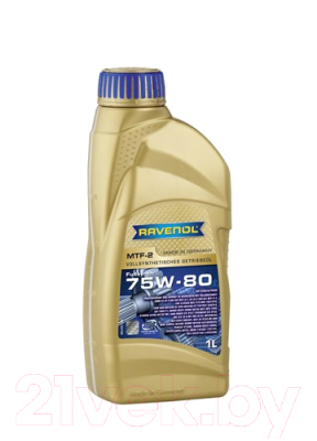Трансмиссионное масло Ravenol MTF-2 75W80 / 1221103-001 - фото