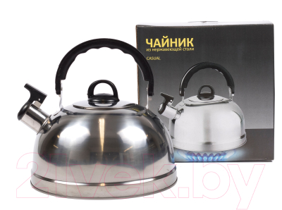 Чайник со свистком Белбогемия Casual 4260 / 99790 - фото