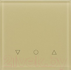 Выключатель DeLUMO Senso 1014 одноканальный трехклавишный сенсорный - фото