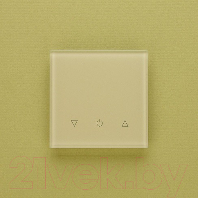 Выключатель DeLUMO Senso 1014 одноканальный трехклавишный сенсорный