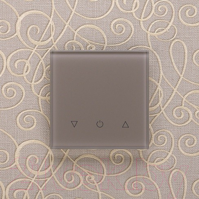 Выключатель DeLUMO Senso 1236 одноканальный трехклавишный сенсорный