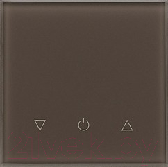 Выключатель DeLUMO Senso 7013 одноканальный трехклавишный сенсорный - фото